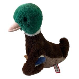 Desie 10" Mallard Duck Soft Douglas Plush Stuffed Animal Bird Toy Brown Green